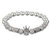 Zircon Diamond Crown Four Color Bracelet