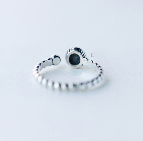 Black Epoxy Ring Finger Ring Wholesale Index Finger Ring