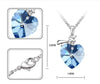 Crystal Necklace - Wholehearted Heart of the Sea Necklace