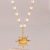 Stainless Steel Pearl Necklace High-grade Ins Fashion Jewelry