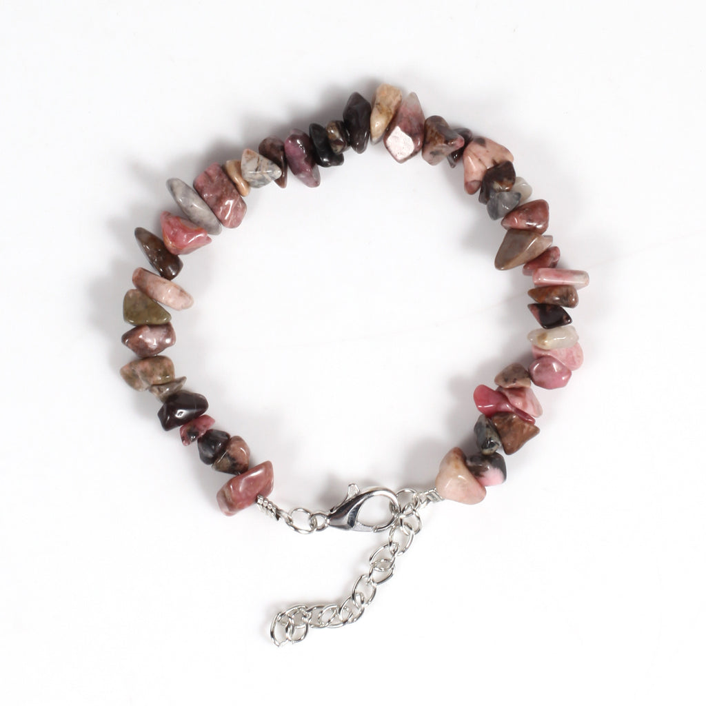 Cross-border Fashion Color Natural Stone Bracelet Multicolor Anklet