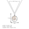 Fashion New Ladies Alloy Necklace Geometric Alloy Necklace