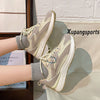 Womens Retro Sports Casual Shoes Versatile Jogging