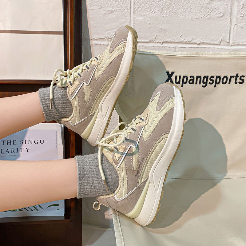 Womens Retro Sports Casual Shoes Versatile Jogging