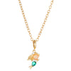Fairy Princess Necklace Women's Fashion Colorful Zircon