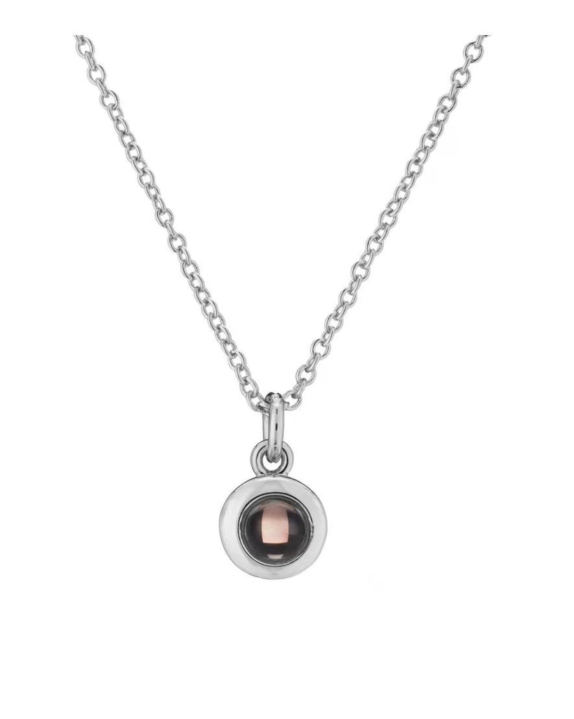 Languages I Love You Necklace Nano Projection Necklace