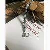 Color Burst Crack Stone Bead Bracelet Female