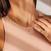 Stainless Steel Necklace December Flower Necklace