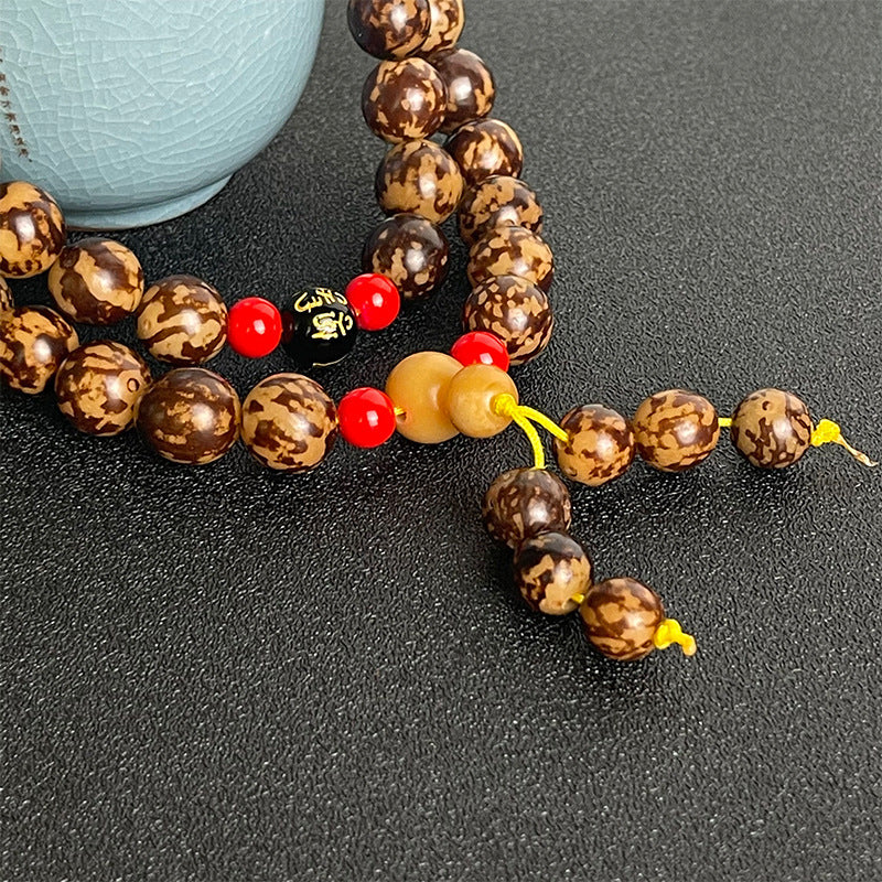 Truck Hanging Accessories Flower Bodhi Root Text Play Bracelet