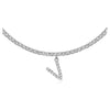 Europe And America Creative Decorative Diamond Letters Necklace Fashion Jewelry