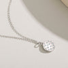 S925 Sterling Silver Diamond Pendant Necklace