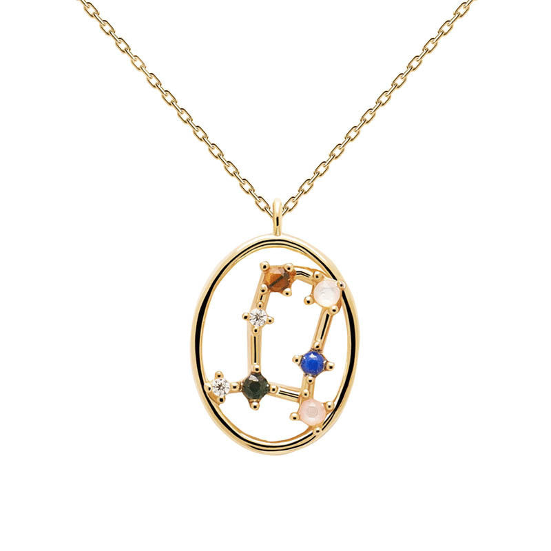Necklace Ins Twelve Constellation Necklace Women's Exquisite Niche