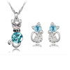 Crystal Stud Necklace