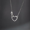 Women's Love Necklace Clavicle Chain