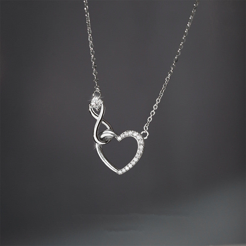 Women's Love Necklace Clavicle Chain
