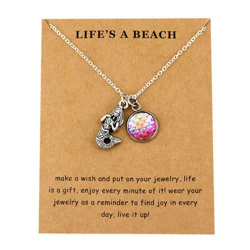 Starfish Shell Turtle Fish Shark Necklaces Women Men Beach