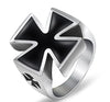 Cross Ring Hipster Ring
