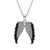 Angel Wing Necklace Butterfly Cross Necklace