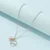 Fashion New Ladies Alloy Necklace Geometric Alloy Necklace