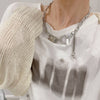 Korea Necklace Key Lock Necklace Women's Brand Tassel