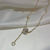 Opal Small Waist Necklace Necklace Beauty Clavicle Chain