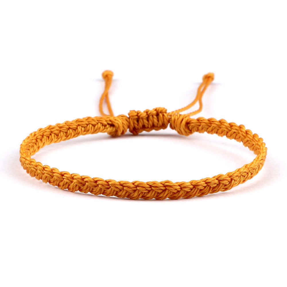 Women's Twist Weave Bracelet Dopamine Color