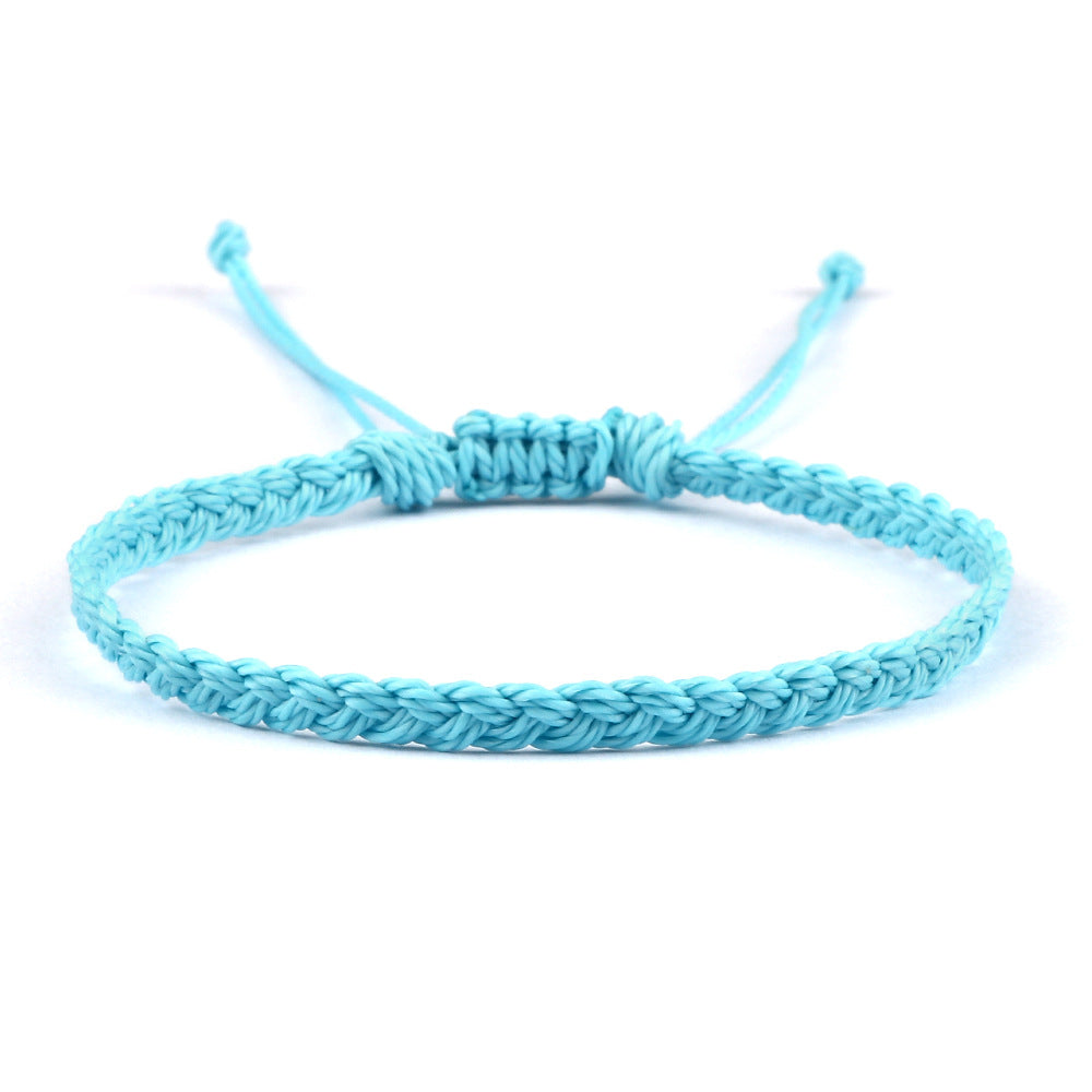 Women's Twist Weave Bracelet Dopamine Color