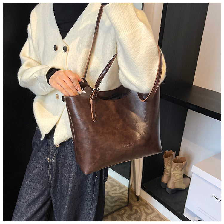 Commuter Shoulder Bag Bags Women's Fashion Retro