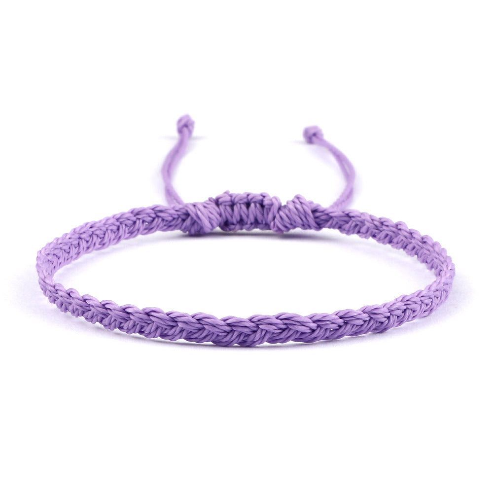 Women's Twist Weave Bracelet Dopamine Color