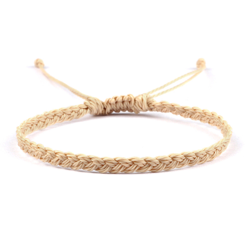 Women's Twist Weave Bracelet Dopamine Color