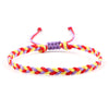 Women's Twist Weave Bracelet Dopamine Color