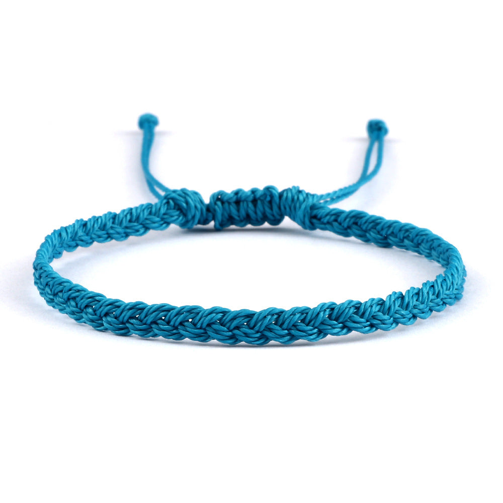 Women's Twist Weave Bracelet Dopamine Color