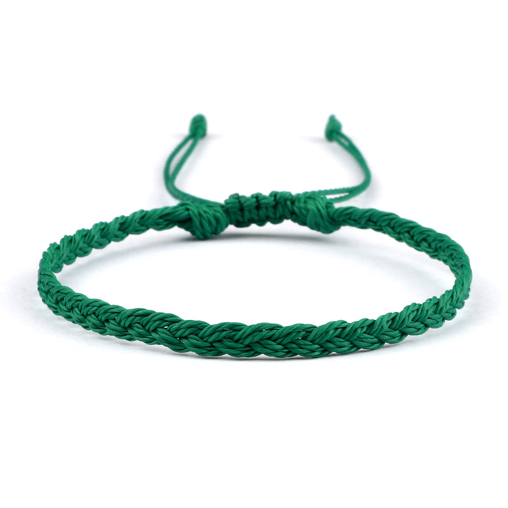 Women's Twist Weave Bracelet Dopamine Color
