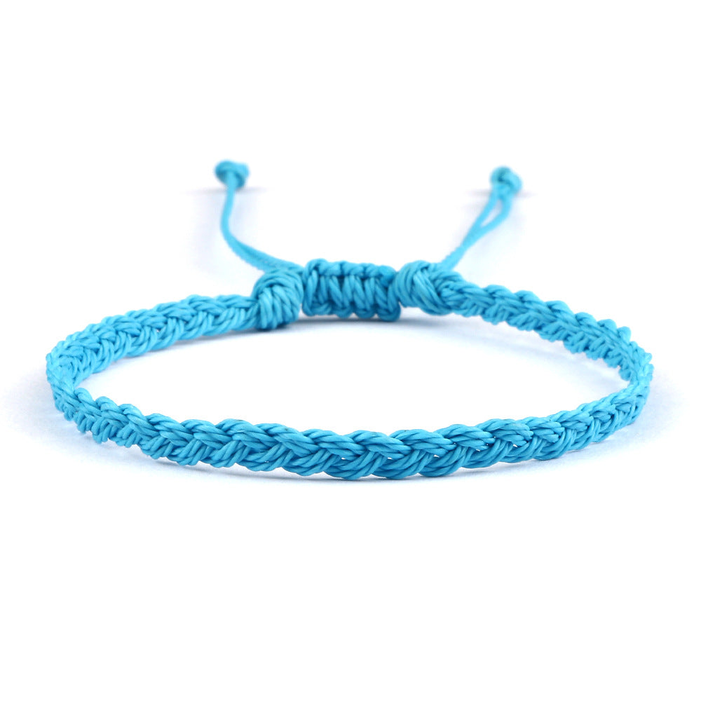 Women's Twist Weave Bracelet Dopamine Color