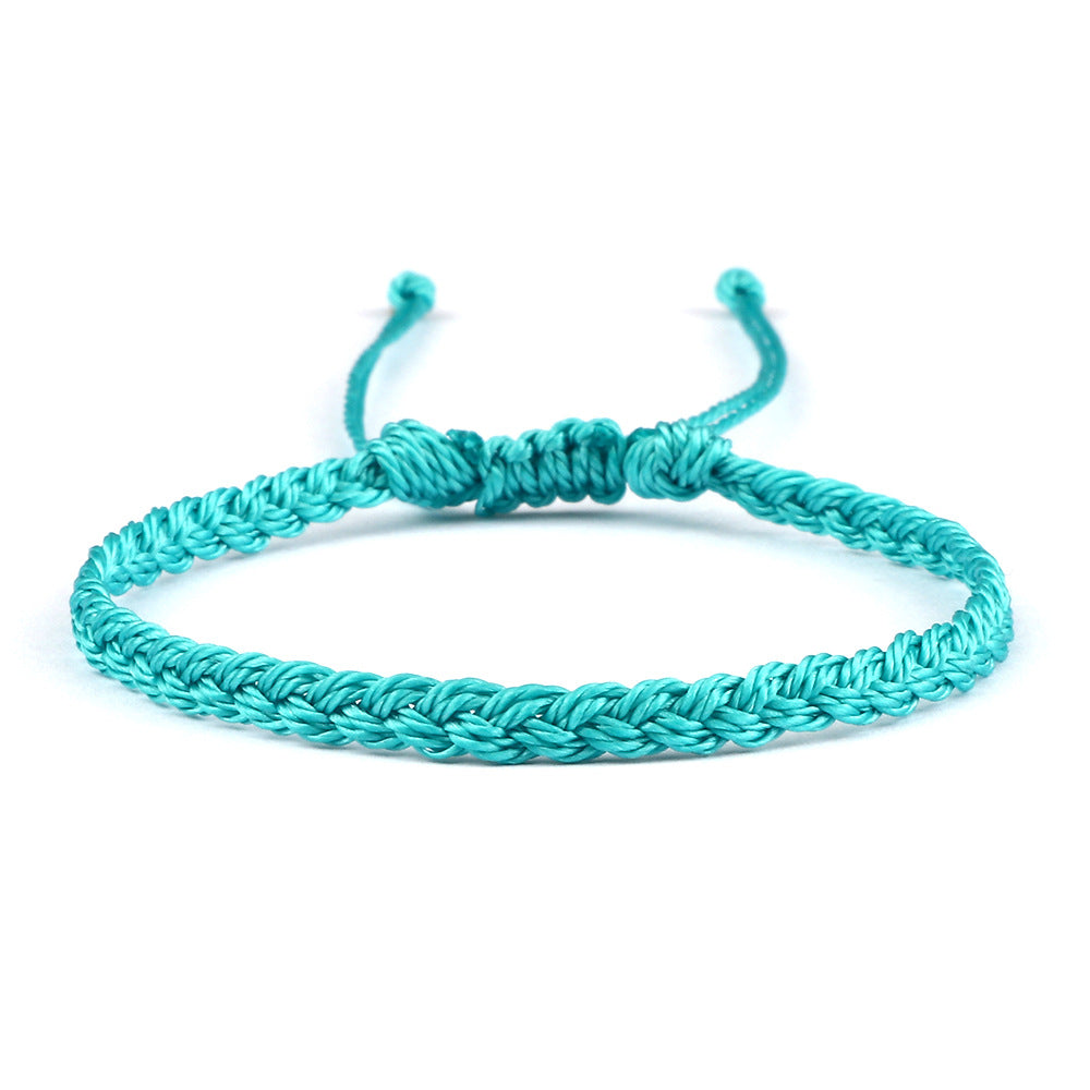 Women's Twist Weave Bracelet Dopamine Color