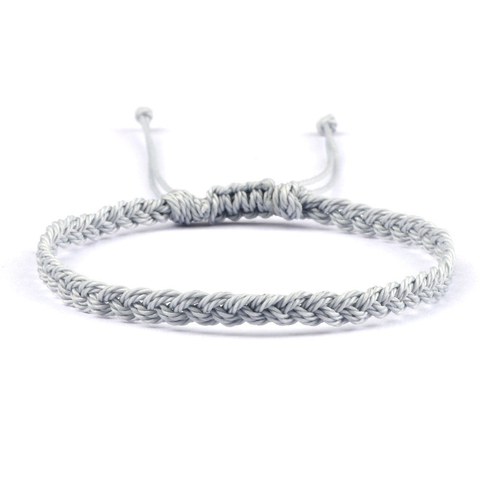 Women's Twist Weave Bracelet Dopamine Color