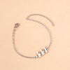 Stainless Steel Number 444 Chain Bracelets For Women