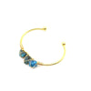 Natural Raw Gemstone Crystal Winding Handmade Braided Bracelets