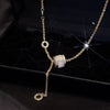 Opal Small Waist Necklace Necklace Beauty Clavicle Chain