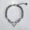 Hollow Flame Totem Love Necklace