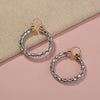 Exaggerated Trend, Thin Ear Hoop Hoop Earrings, Multi-color Combination Set Earrings