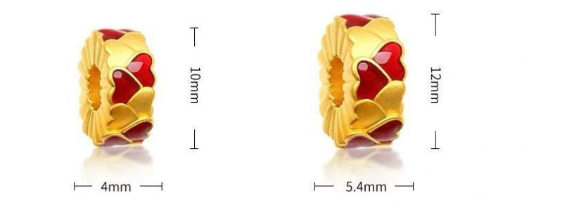 Bracelet Women 3D Hard Gold Jewelry Accessories