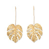 Fashion Simple Petal Lotus Leaf Punk Earrings