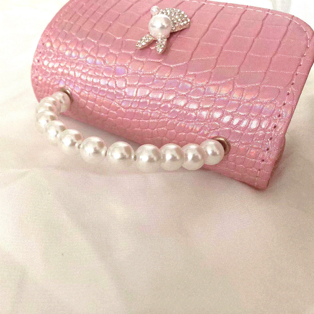 Rhinestone Rabbit Cute Girl Bag Pearl Portable Can Be Diagonal