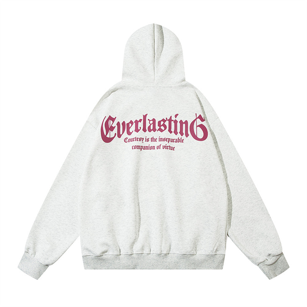 Animal Cat Print Hooded Pullover