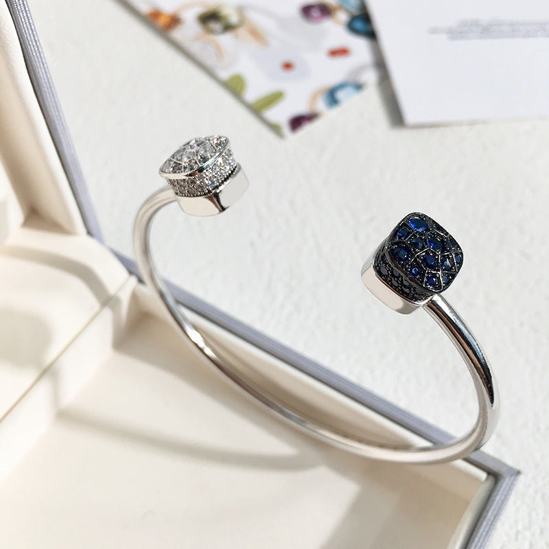 Fashion Geometry Pattern Square Color Bracelet