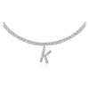 Europe And America Creative Decorative Diamond Letters Necklace Fashion Jewelry