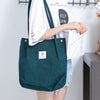 Source Manufacturers Korean Version Of The Trend Of Thickened Diagonal Canvas Ladies Bags
