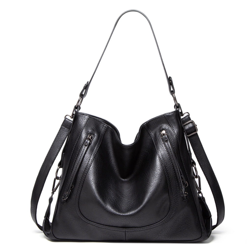 Fashion Large Capacity Totes Casual Handbag Shoulder Crossbody Retro Big Bag