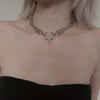 Hollow Flame Totem Love Necklace
